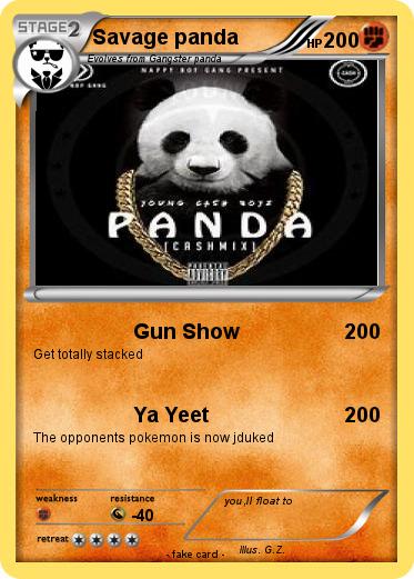 Pokemon Savage panda