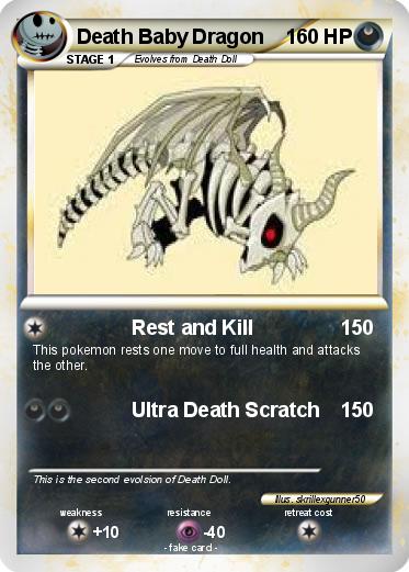 Pokemon Death Baby Dragon