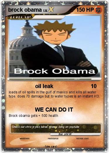 Pokemon brock obama