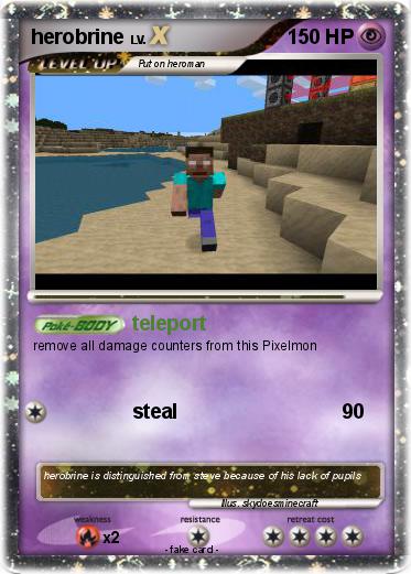 Pokemon herobrine