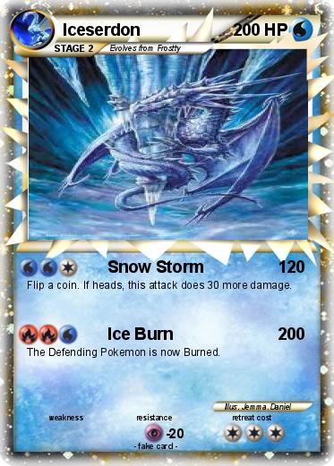 Pokemon Iceserdon
