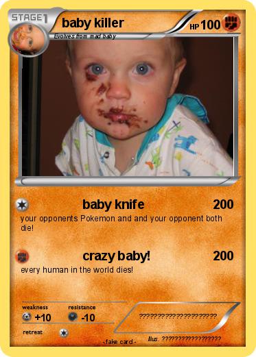 Pokemon baby killer