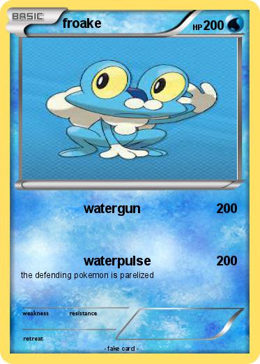 Pokemon froake