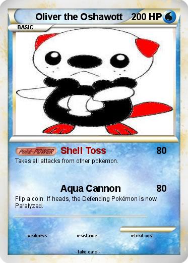 Pokemon Oliver the Oshawott