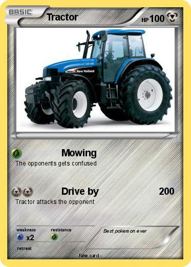 Pokemon Tractor