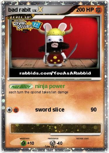 Pokemon bad rabit