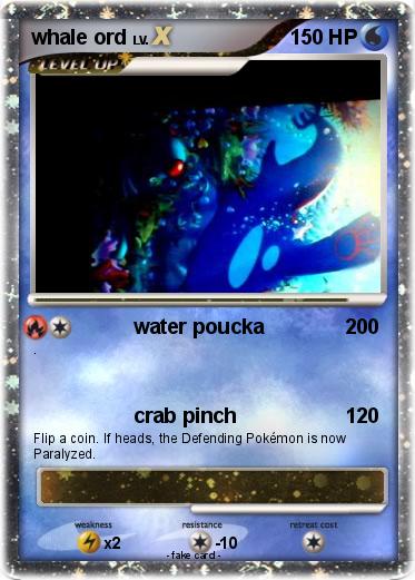 Pokemon whale ord