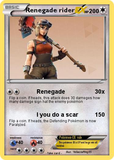 Pokemon Renegade rider