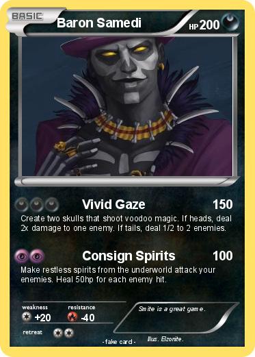 Pokemon Baron Samedi