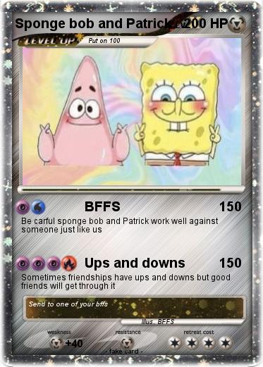 Pokemon Sponge bob and Patrick