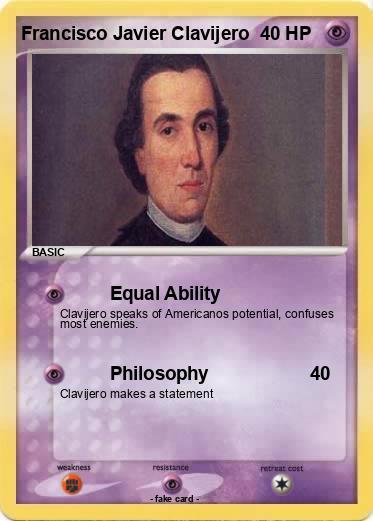 Pokemon Francisco Javier Clavijero