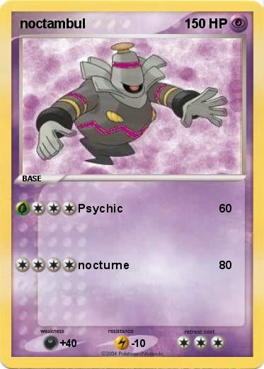 Pokemon noctambul