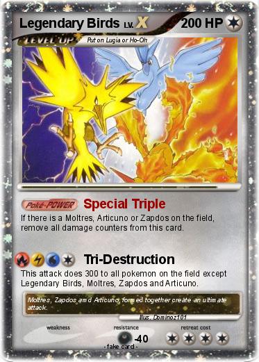 Pokemon Legendary Birds