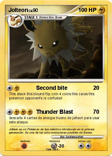 Pokemon Jolteon