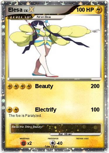 Pokemon Elesa