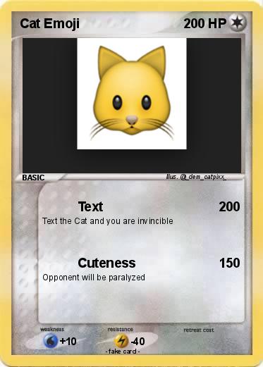 Pokemon Cat Emoji