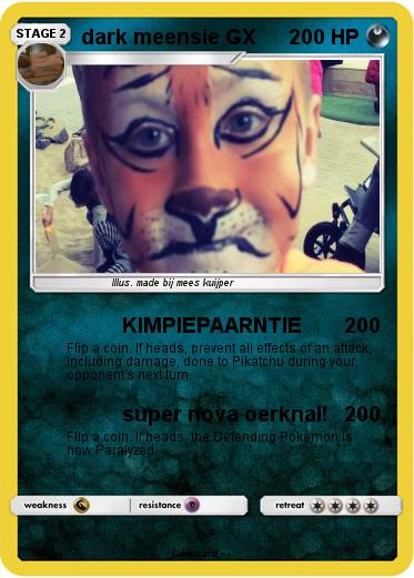 Pokemon dark meensie GX