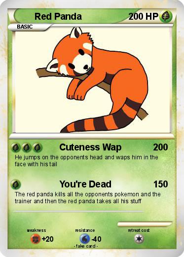 Pokemon Red Panda