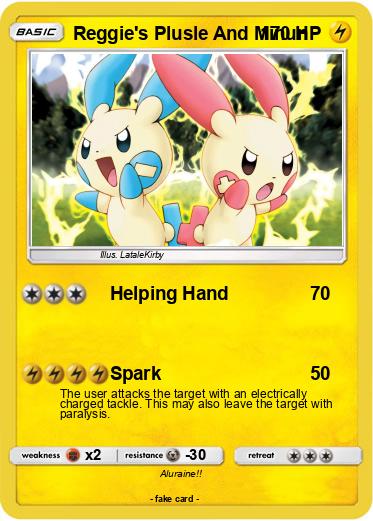 Pokemon Reggie's Plusle And Minun