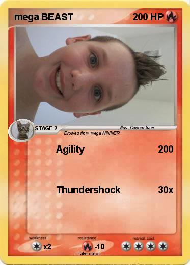 Pokemon mega BEAST