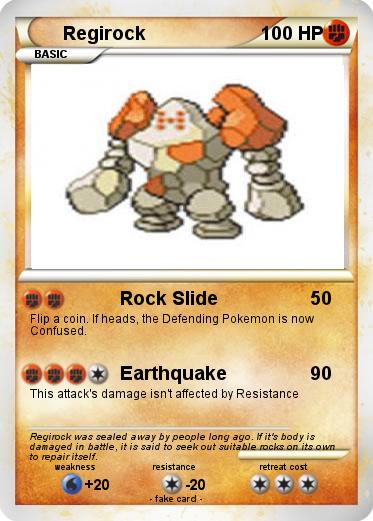 Pokemon Regirock