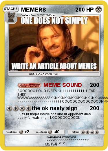 Pokemon MEMERS