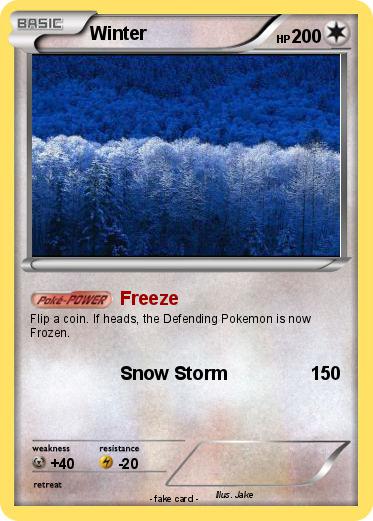 Pokemon Winter