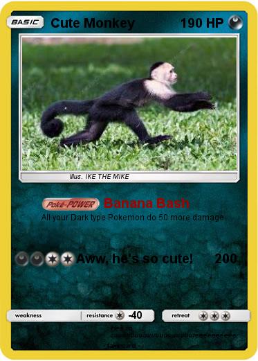 Pokemon Cute Monkey