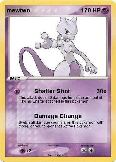 Pokemon mewtwo