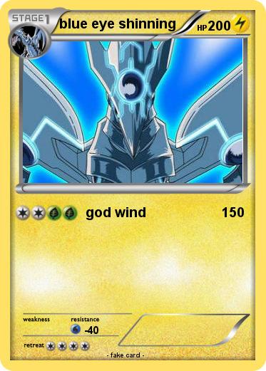 Pokemon blue eye shinning