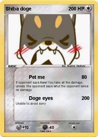 Pokemon Shiba doge