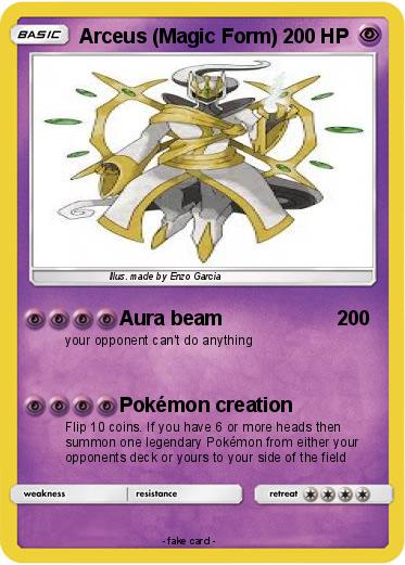 Pokemon Arceus (Magic Form)