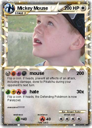 Pokemon Mickey Mouse