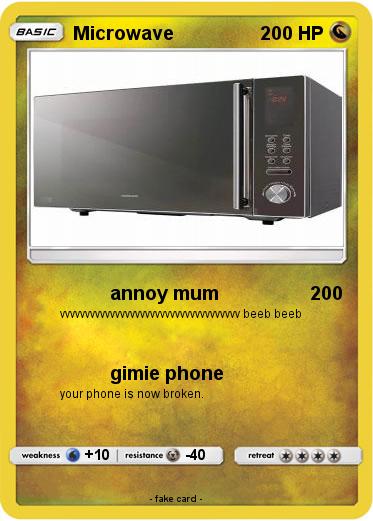 Pokemon Microwave