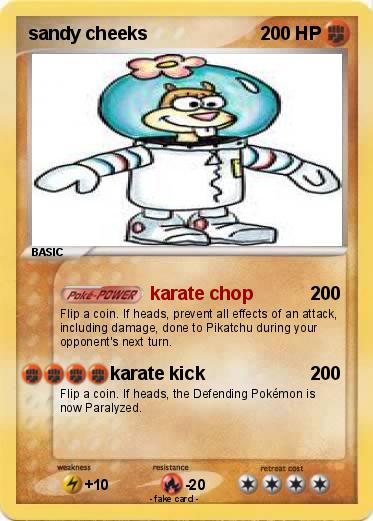 Pokemon sandy cheeks