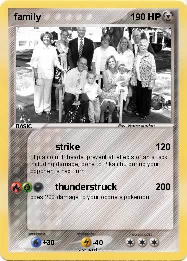Pokemon family