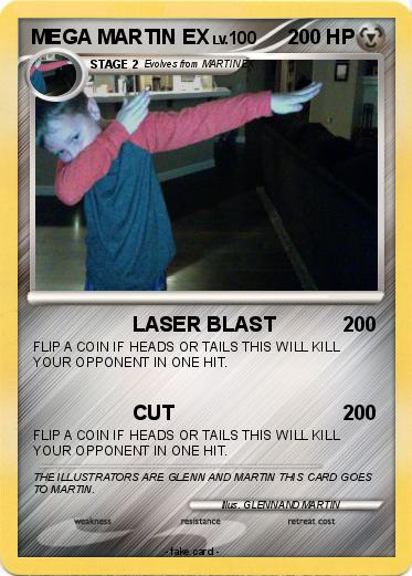 Pokemon MEGA MARTIN EX