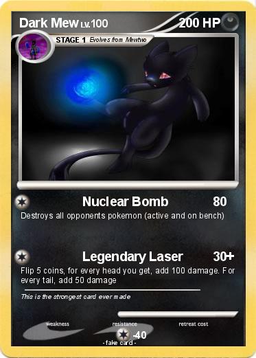 Pokemon Dark Mew