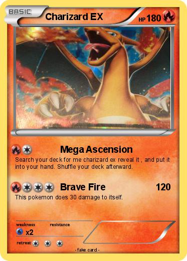Pokemon Charizard EX