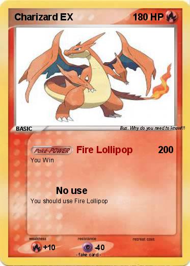 Pokemon Charizard EX
