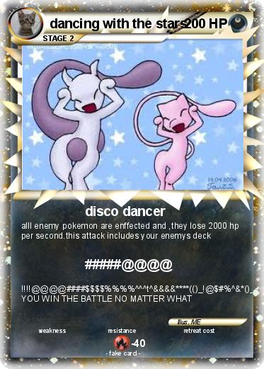 Pokemon dancing with the stars