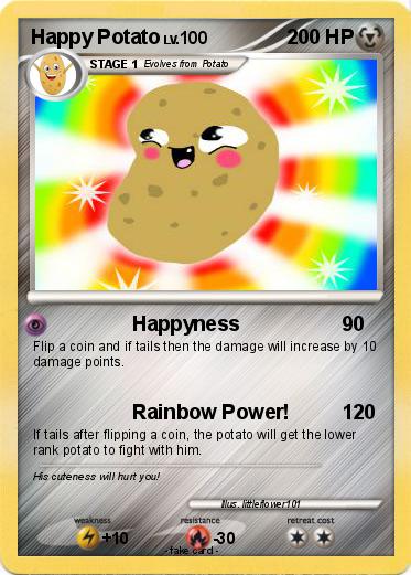 Pokemon Happy Potato