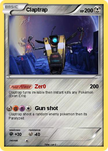 Pokemon Claptrap