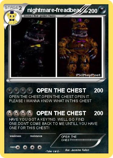 Pokemon nightmare-freadbear