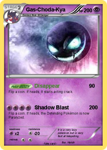 Pokemon Gas-Choda-Kya