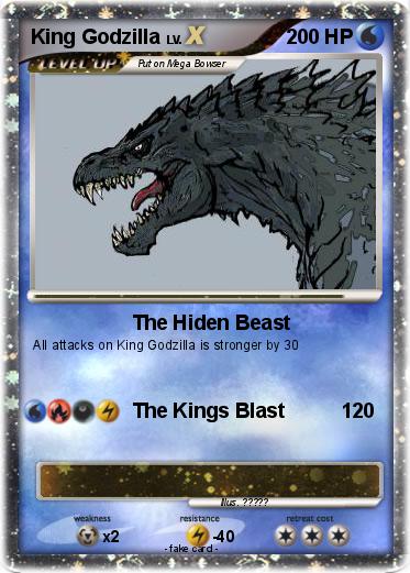 Pokemon King Godzilla