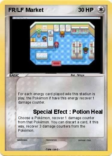 Pokemon FR/LF Market