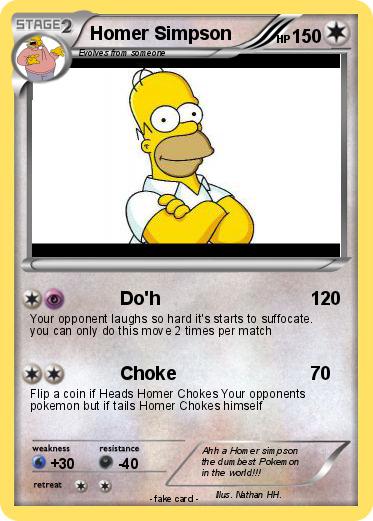 Pokemon Homer Simpson