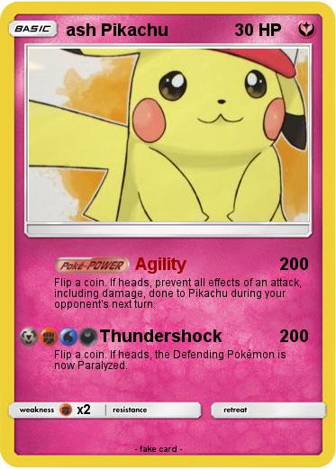 Pokemon ash Pikachu