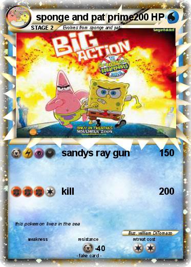 Pokemon sponge and pat prime